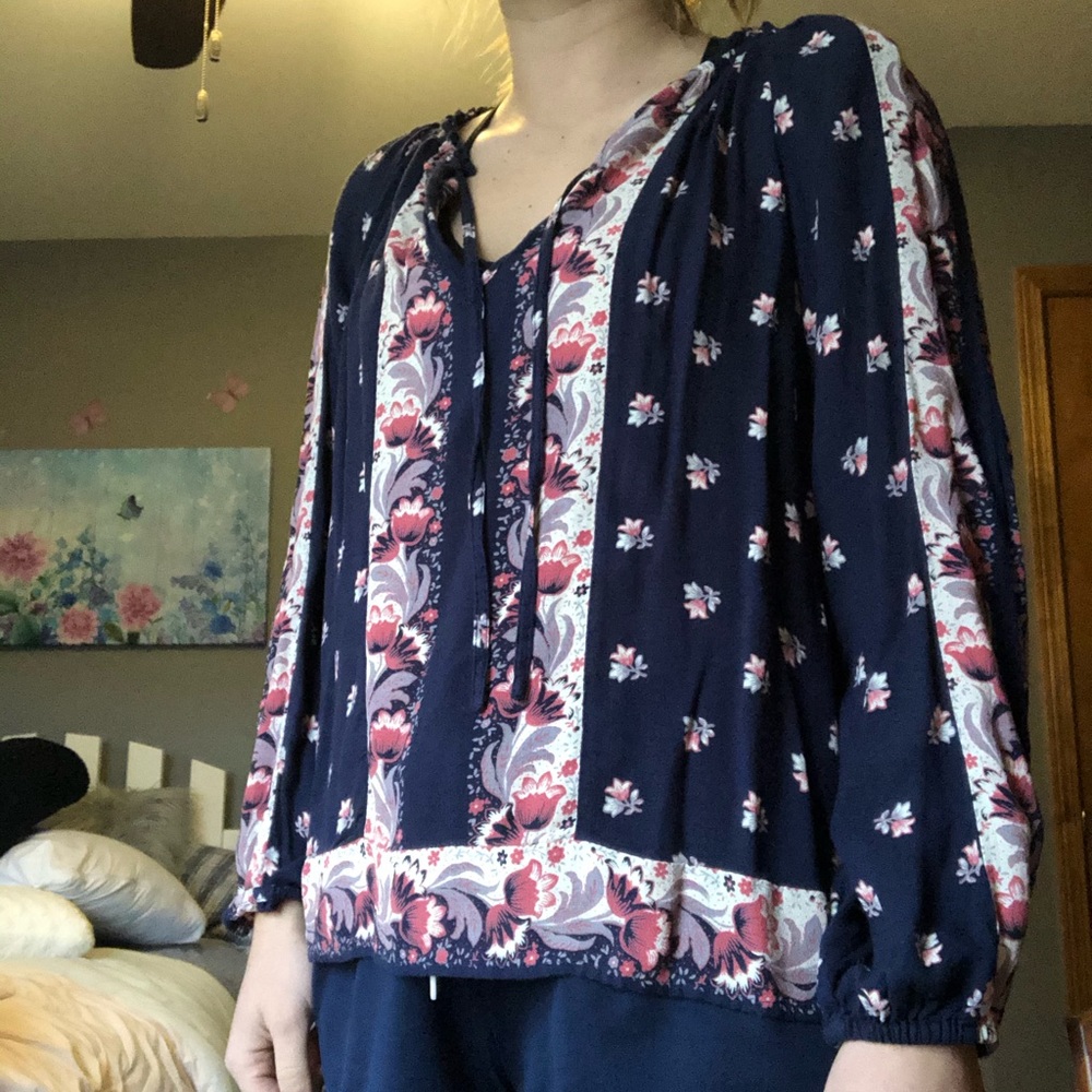 Lucky Brand floral top